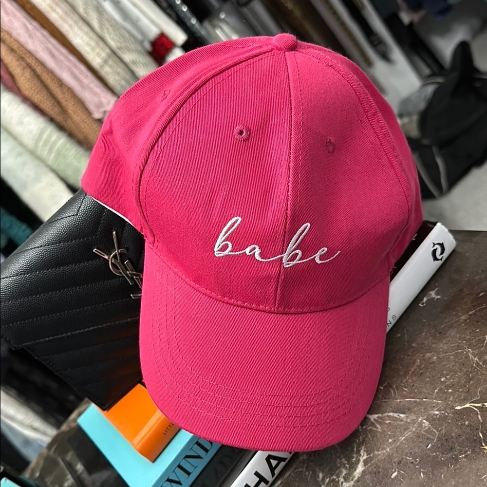 Babe Pink Cap